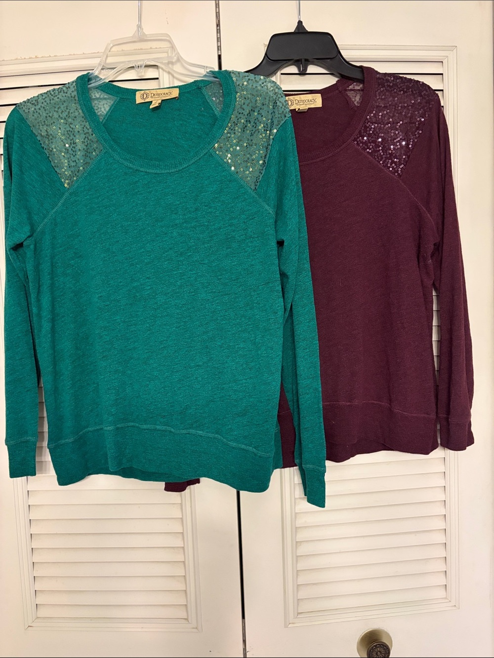 Bundle of 2 DEMOCRACY Lightweight Sweaters